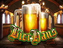 A promotional image of the Bier Haus slot at Fun Casino.