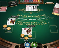Online Blackjack Pontoon with rules