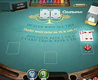 Online Blackjack Pontoon with dealt hands