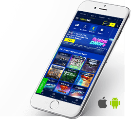 An example of the games available on the William Hill mobile casino site.