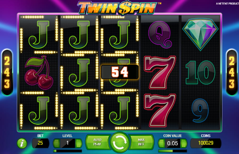 A winning combination in Twin Spin.