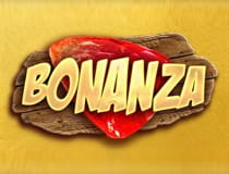 Logo of the Bonanza slot game on Gala Casino.