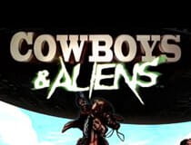 Logo of the Cowboys and Aliens slot game
