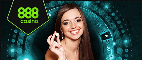 A live roulette table croupier holding a roulette ball