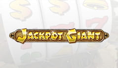A logo for the Jackpot Giant progressive jackpot slot.