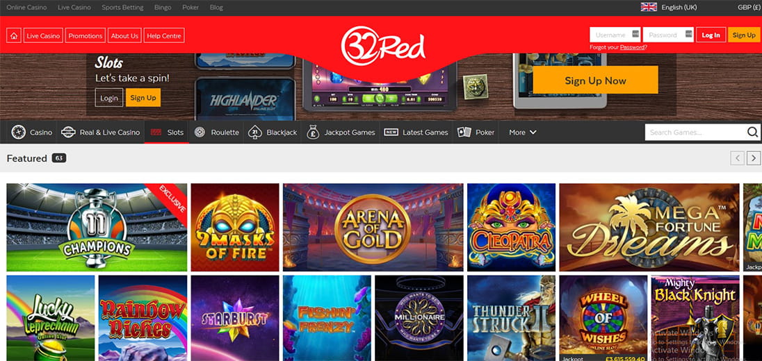 32 Red Slot Games 32 Red Slot Games