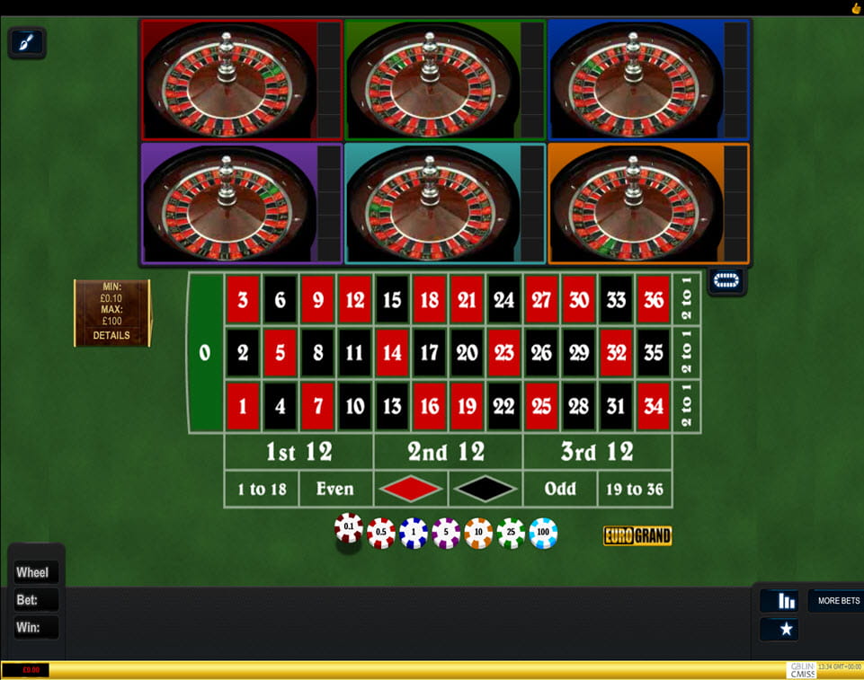 0 roulette