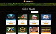  Preview of the games library at Casino.com