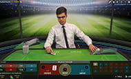 A thumb image of the NetBet Football Studio dealer.