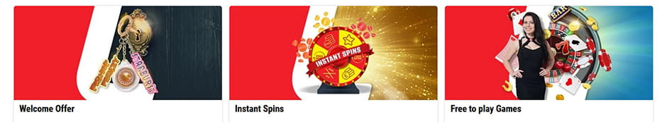A screenshot of the Ladbrokes promotions page showing the welcome bonus options and some hot promotions
