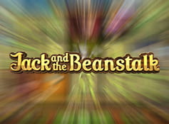 The logo of Jack and the Beanstalk online slot. 