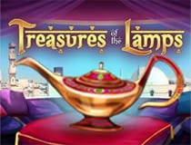Preview of the Treasures of the Lamp slot game.