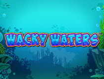 Logo of the Wacky Waters slot game